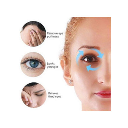 Eye Sleeping Mask & Cooling Gel 3D - Blue / White