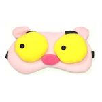 Eye Sleeping Mask & Cooling Gel 3D - Pink Cat