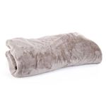 Warm Microfiber Blanket - 220×180 Cm - Mocca