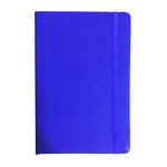 A5 Notebook With Leather Cover - Blue