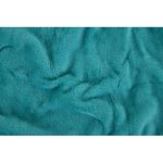 Mintra (XXL) Soft Warm Microfiber Blanket - 240×220 Cm - Turquoise