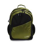 Mintra Practical Backpack (laptop Compartment) - Olive \ Black