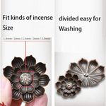 General Incense Burner,Lotus Incense Stick Incense Holder & Cone Incense Holder & Ash Catcher