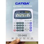 Catiga Big Display Electronic Calculator - 12 Digits - CD-2402 - Grey