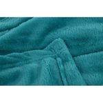 Mintra (XXL) Soft Warm Microfiber Blanket - 240×220 Cm - Turquoise
