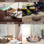 General Incense Burner,Lotus Incense Stick Incense Holder & Cone Incense Holder & Ash Catcher