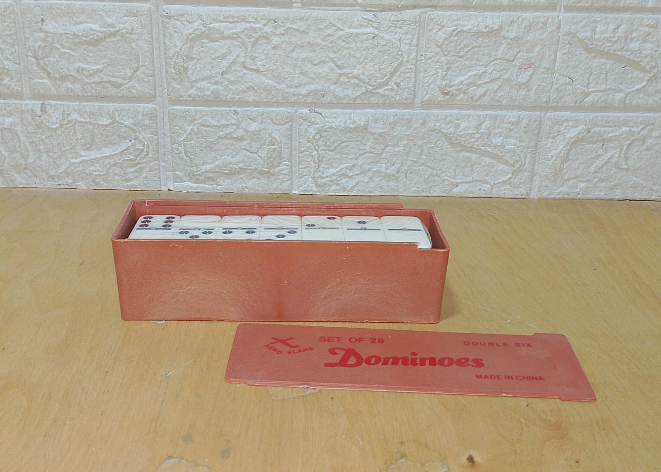 (Large) Professional Domino Game Set - 28 Pieces