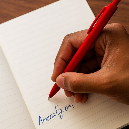 High Quality Coloful Soft Plastic Pen -Write Blue - (4 Pcs)
