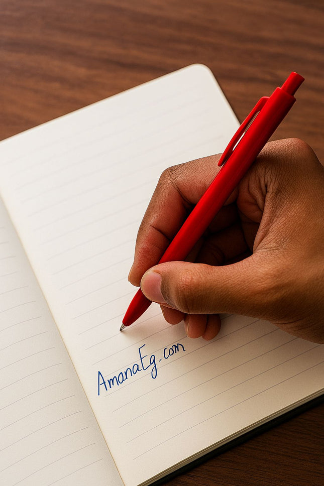 High Quality Coloful Soft Plastic Pen -Write Blue - (4 Pcs)