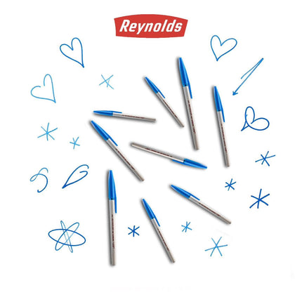 Pen Set - Blue - Set Of 50 Pens On 1 Box