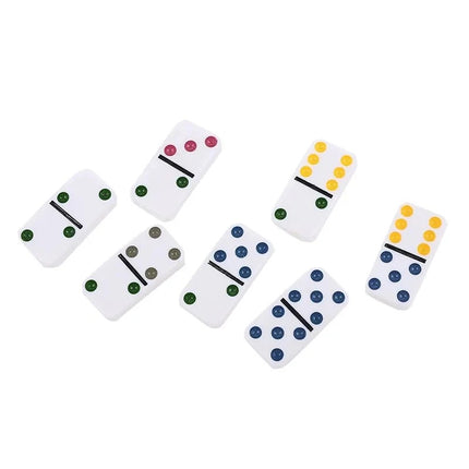 Dominoes - Color Dot - Metal Box