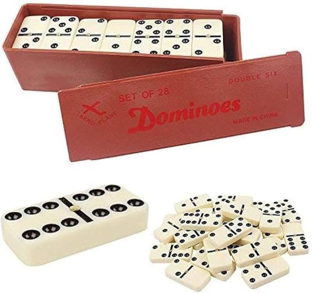 (Large) Professional Domino Game Set - 28 Pieces