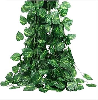 12 Branches Of Artificial Planting Tree Leaves