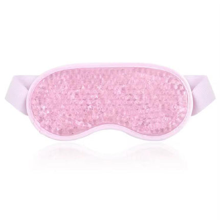 Cooling Gel Eye Mask, Reusable Gel Eye Bead Pad & Cool Compress For Puffy Eye & Dry Eye, Cold Eye Ice Mask Gel Pack With Plush Backing 1PC
