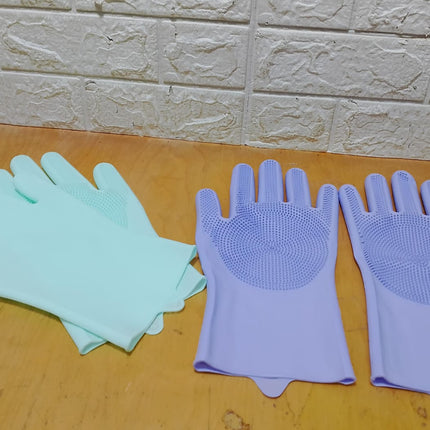 Silicon Kitchen Gloves 2 Pcs