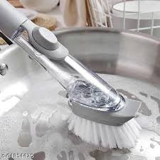 Cleaning Brush With Handle & Tank Soap 1 Pc