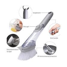 Cleaning Brush With Handle & Tank Soap 1 Pc
