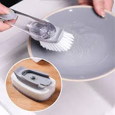 Cleaning Brush With Handle & Tank Soap 1 Pc
