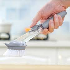 Cleaning Brush With Handle & Tank Soap 1 Pc