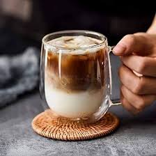 Double Layer Mug With Handle