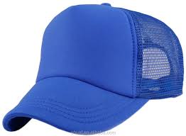 Amana - Distinctive Adult Cap , Summer Hat - Blue