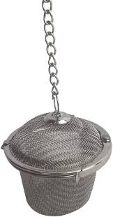 Easy Filter With Chain Ending And Hook For Tea And Herbes - Big Size