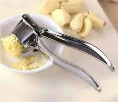Stainless Steel Garlic Grinder - Silver
