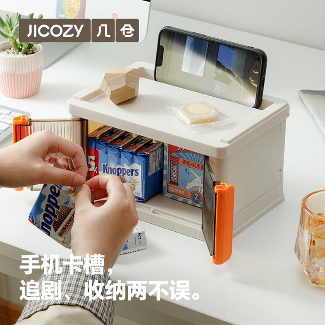 Multipurpose organizer with mobile holder